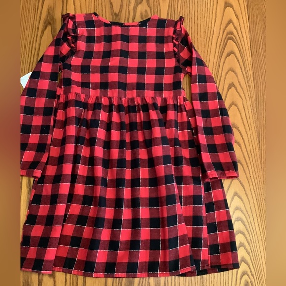 Girls Size 5 Jumping 
Beans Ruffle-long Sleeve
Dress - Picture 2 of 8